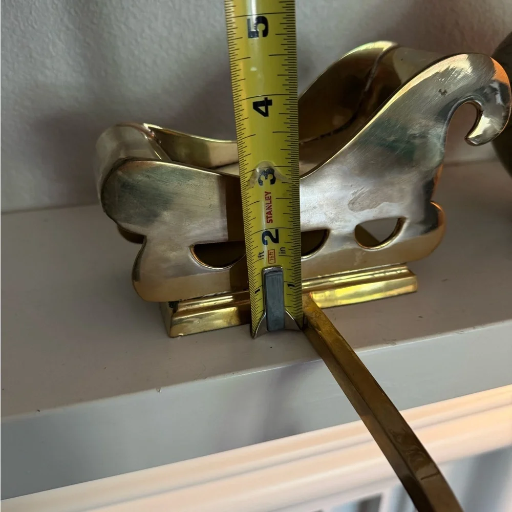 Vintage Elegant Gold‎ Sleigh Stocking Holder